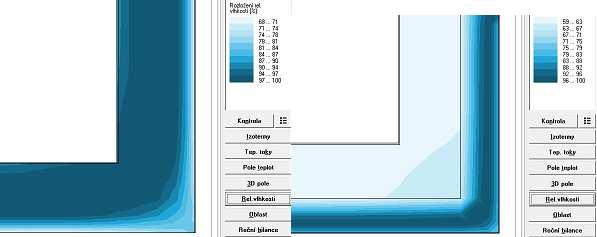 4.26.5 Ročná bilancia vlhkosti Ako vidieť na obrázku č. 15 ročná bilancia vlhkosti je nulová. 4.26.6 Obr. č. 25 Panel Isopiano s R = 5 pri hrúbke 120 mm 4.26.7 Tabuľka č.