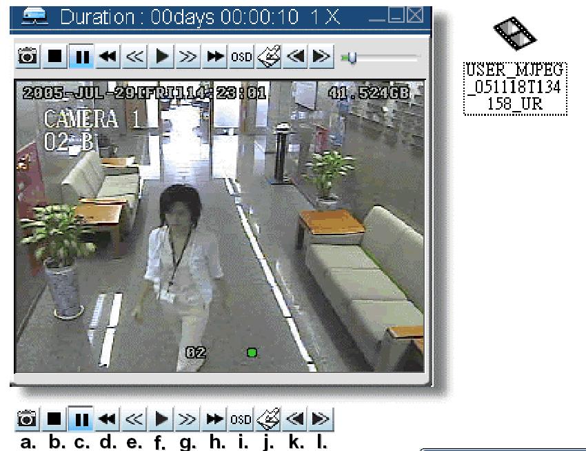 (stlačte ESC pre odchod z PTZ control AP stránky a návrat do DVR control AP stránky) v. Menu / Up / Down / Left / Right w. Turbo vyp / zap j. Preset 1 ~ 16 k. AUTO o. Enter p. PTZ Control vyp/ zap q.