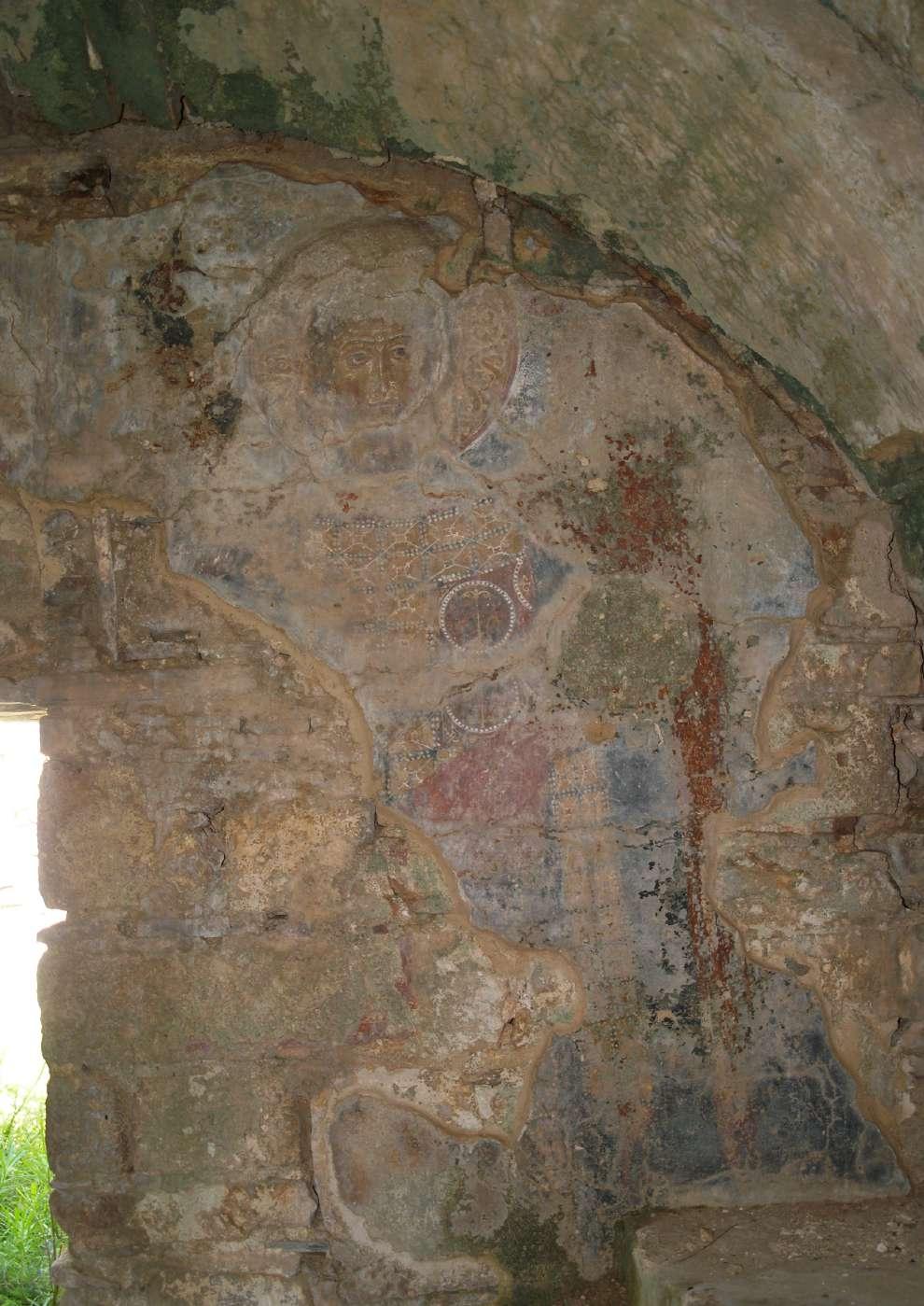 Η τοιχογραφία του Αρχαγγέλου Μιχαήλ πριν από