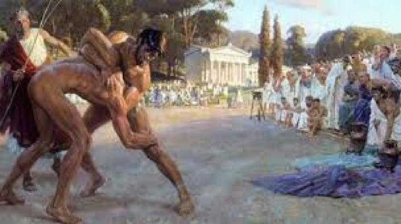 ρψξν. Βλψ, ινηπφλ, αξρηθϊ ζηνπο αγψλεο Ϋπαηξλαλ κϋξνο κφλν θϊηνηθνη ηεο Ήιηδαο, ζηαδηαθϊ δηεπξχλζεθε ν θαλνληζκφο, ψζηε λα επηηξϋπνληαη αζιεηϋο απφ ηελ Ώξθαδέα, ηελ Λαθεδαέκνλα θαη ηελ Μεζζελέα αθφκα