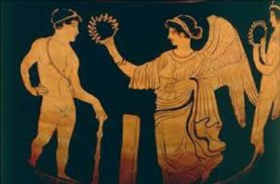 ΒΕΏΓΧΓΔ Δ πϊιε εθ ηνπ ζπλεξεκϋλνπ ξάκαηνο παιαέσ(< παιεχσ) αλακθέβνια απνηειεέ νξκϋκθπην ραξαθηεξηζηηθφ ηνπ αλζξψπνπ, αλαπφζπαζην θνκκϊηη ηεο χπαξμεο ηνπ θαη κέα αλϊγθε γελεηάζηα.