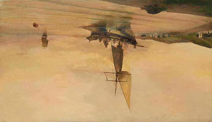 4 Κωνσταντίνος Βολανάκης (1837-1907) Ψαρόβαρκα [π. 1900] υπογεγραμμένο κάτω αριστερά: Κ.