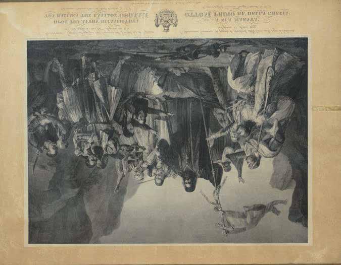 105 Ludovico Lipparini (1800-1856) Ο Αρχιεπίσκοπος Γερμανός στηρίζων την σημαίαν του σταυρού επί τα ερείπια των Καλλαβρύτων την 25 ην Μαρτίου του 1821.