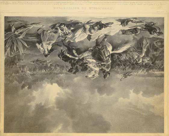 110 Jean-Charles Langlois (1789-1870) Destruction de Missolonghi (Παρίσι, Lith. de Engelmann, 1827) λιθογραφία χαραγμένη από τον L. S.