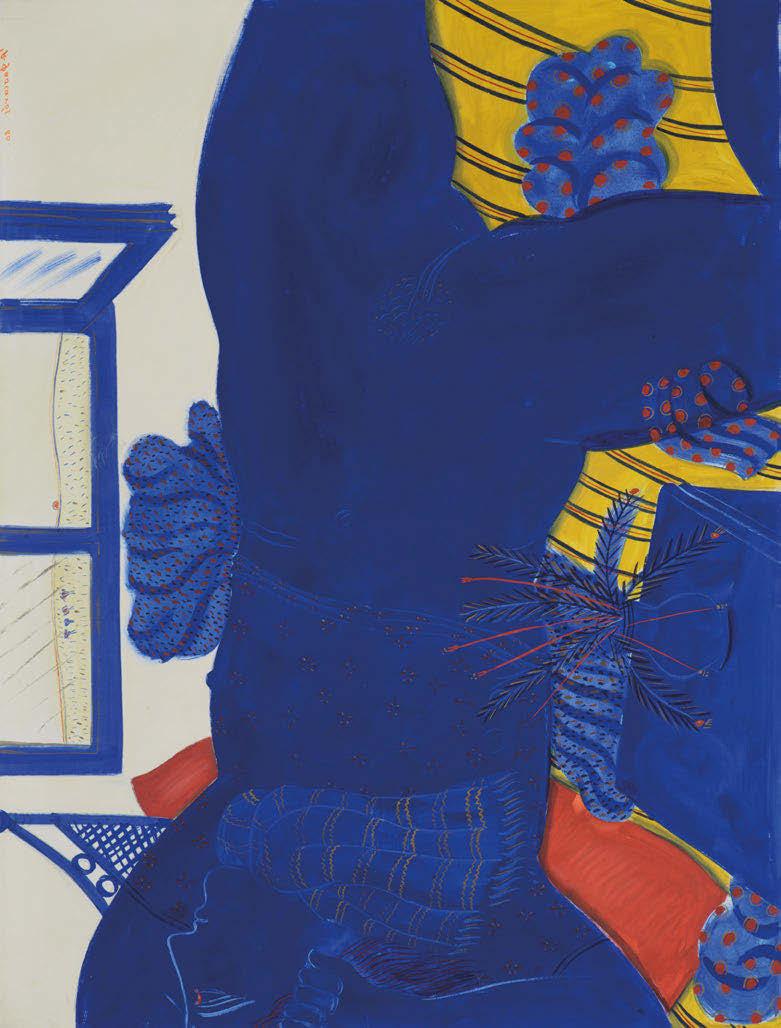 19 Αλέκος Φασιανός (γ. 1935) Αναμονή υπογεγραμμένο και χρονολογημένο πάνω αριστερά: Α.