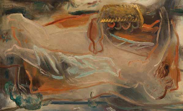 30 Γεώργιος Γουναρόπουλος (1889-1977) Ξαπλωμένο γυμνό υπογεγραμμένο