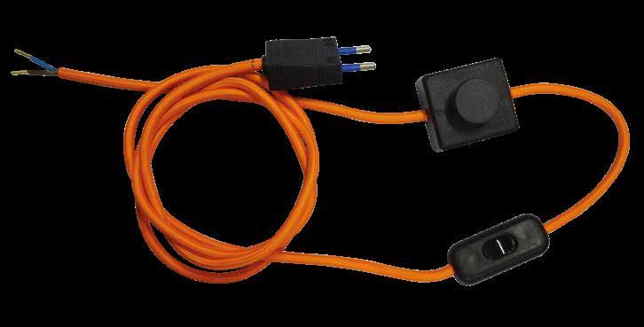 75mm² 00017 CABLE 200W DIMMER ΚΑΛΩΔΙΟΥ ΠΟΡΤΟΚΑΛΙ Για φορτία ωμικά και επαγωγικά (λαμπτήρες