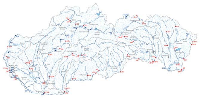 Zložky životného prostredia a ich ochrana Vyhodnotenie kvality povrchových vôd monitoringu kvality tokov Slovenska spracováva SHMÚ Bratislava na základe výsledkov z laboratórnych rozborov vody