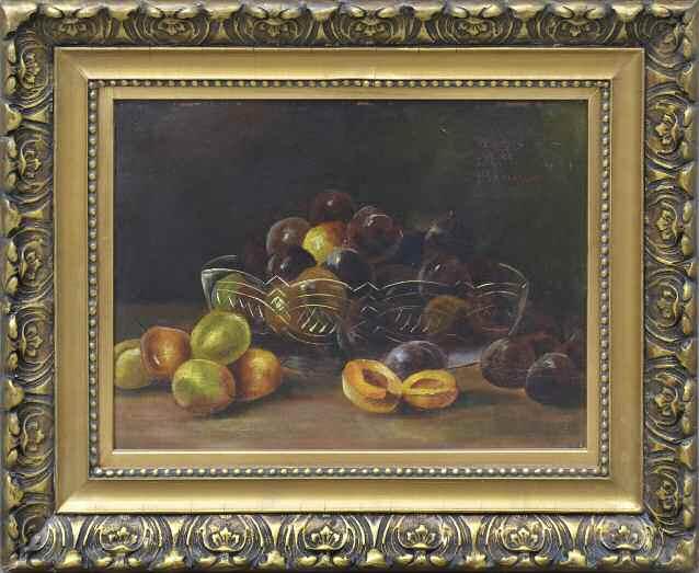 12 12. ΚΑΛΛΟΥΔΗΣ Αλέξανδρος (1853-1923) Νεκρή φύση με πορτοκάλια Λάδι σε καμβά 50 70 εκ υπογρμ π.δ. 1.200-1.