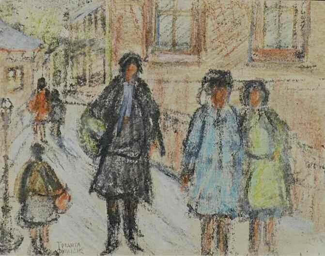 35. ΤΣΑΡΟΥΧΗΣ Γιάννης (1910-1989) πορτρέτο νέου π.δ 1980 Παστελ & κραγιόνια σε canson χαρτόνι 50 31 εκ υπγρμ κ.α 1.500-2.