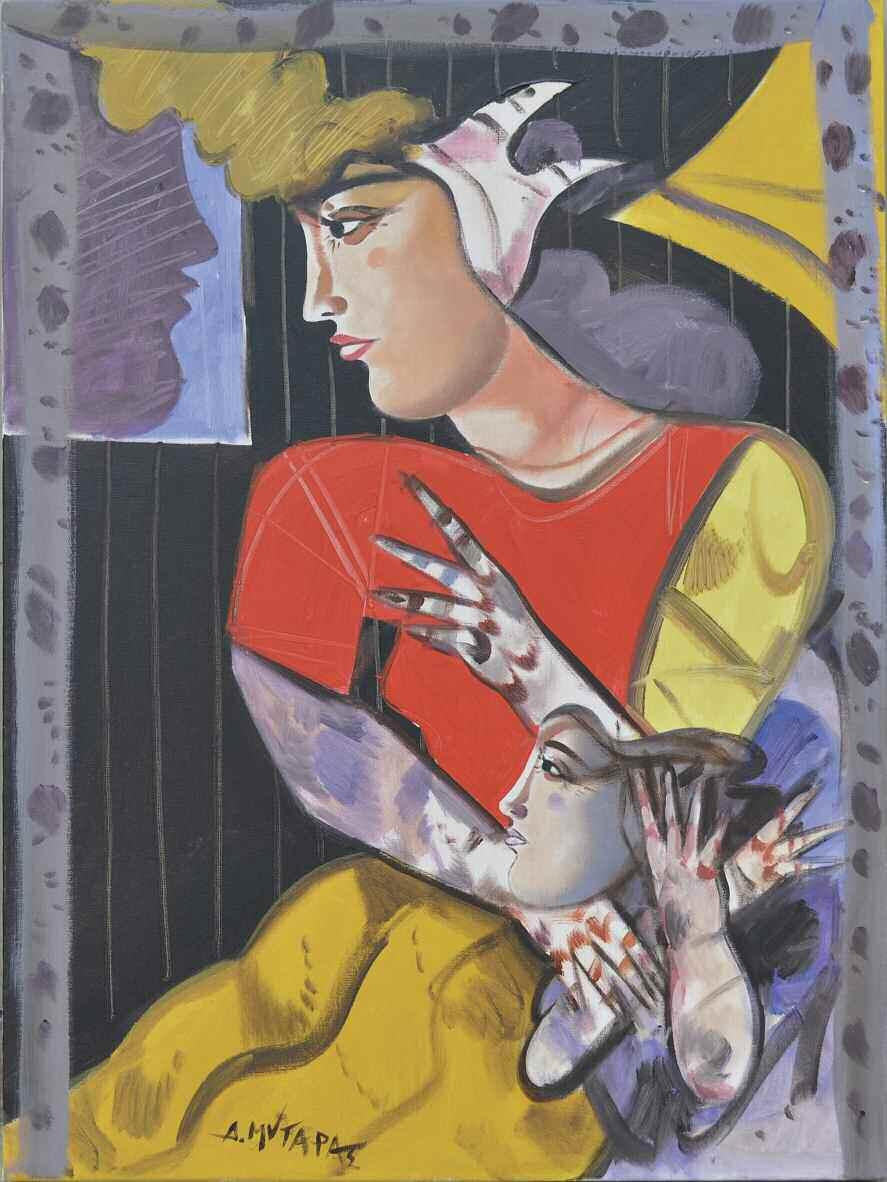 *106. ΜΥΤΑΡΑΣ Δημήτρης (1934-2017) Γυναί
