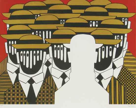 119. ΓΑΪΤΗΣ Γιάννης (1925-1984) Rejection Σπάνια αριθμ. συλλεκτική λιθογραφία/δο