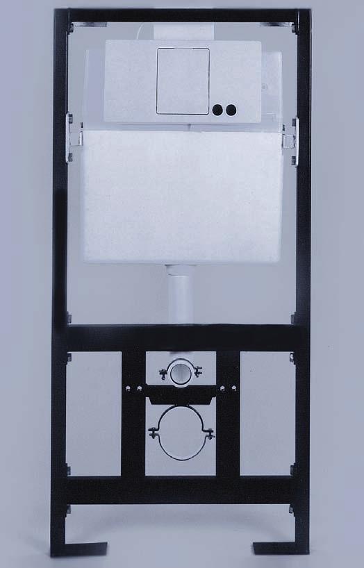 AUTOMATICKÉ SPLACHOVACIE ZARIADENIE hygiena prostredia kompaktné prevedenie komfort obsluhy Snímač sníma prítomnosť osoby na WC a po jej odchode zo zóny snímania automaticky spláchne WC misu.