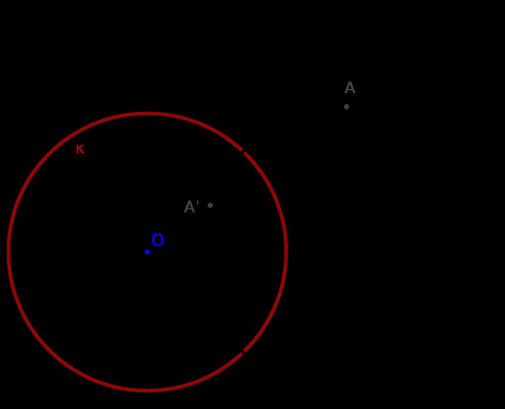Θεώρημα 7. Τα σημεία τομής δυο κύκλων p και q, ορθογώνιων ως προς τον κύκλο κ, είναι συμμετρικά ως προς κ.