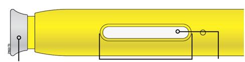 A Βήμα 1: Προετοιμαστείτε Βγάλτε μια προγεμισμένη συσκευή τύπου πένας από τη συσκευασία. Τραβήξτε προσεκτικά την προγεμισμένη συσκευή τύπου πένας προς τα πάνω και βγάλτε την από το κουτί.