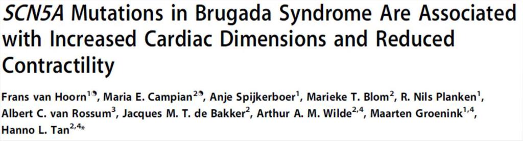 Background: The cardiac sodium channel (Nav1.5) controls cardiac excitability. Accordingly, SCN5A mutations that result in loss-of-function of Nav1.