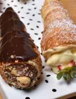 00 4 Lemon Baiser, 4 Choco Florentine, 4 Apple Crumble, 4 Rasberry WRAPS ROLLS 23.