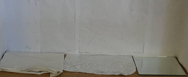 τςαλακωμϋνο αλουμινϐχαρτο και τον καθρϋπτη (Εικϐνα 3). Εικϐνα 3. Ανακλαςτικϋσ επιφϊνειεσ ςε χαρτϐκουτα Σουσ ζητϊμε να χαρακτηρύςουν τισ επιφϊνειϋσ τουσ.