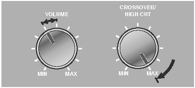 Keskmise kõlari / ringheli kõlarite ühendamine 1 Ühendage bassikõlari sisendpesa SUBWOOFER pesaga käesoleval seadmel audio pistikkaabliga.
