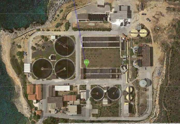 Εικόνα 5.11: ΔΕΥΑΧ Χανίων. Ε.Ε.Λ. Θεσσαλονίκης 2,5 ΜW Σίνδο Θεσσαλονίκη Με τις σημερινές συνθήκες λειτουργίας της Ε.Ε.Λ.Θ. σε καθημερινή βάση επεξεργάζονται 160.000 έως 180.