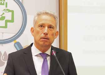 Διονύσιος Ευγενίδης Ξεχωριστή στιγμή στο συνέδριο αποτέλεσε το επίσημο καλωσόρισμα από τον πρόεδρο του Φαρμακευτικού Συλλόγου Θεσσαλονίκης Διονύσιο Ευγενίδη, ο οποίος επισήμανε ότι «έχοντας ως