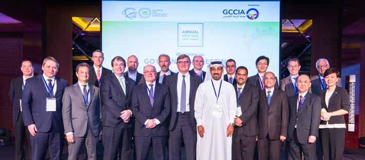 Conferences For the first time in the Arab region as a result of joining GCC Interconnection Authority to GO 15 membership: Authority hosted the 2nd International GO15 Forum 8 On November 2015, the
