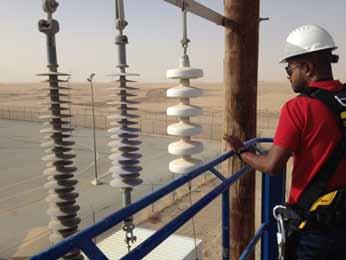 Diagnostic Program targeting the most exposed OHL to severe environmental conditions including field investigations, lines diagnostic and close inspection of insulators.