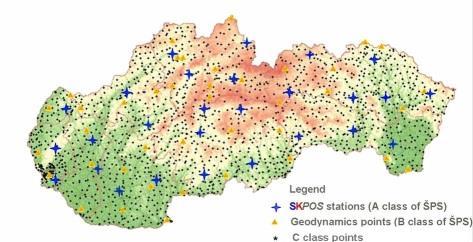 Rok 2006 Nové delenie ŠPS Štátna priestorová sieť (ŠPS) reprezentant systému ETRS89 SKPOS