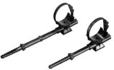 de fixare la distanţe de 8-100 cm. Pentru montarea unei cleme de fixare în locul stabilit se execută un orificiu cu diametrul de 10 mm şi 90 mm adâncime.