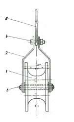 - motor M 110; 6.- sistem direcţie; 7. - rezervor benzină; 8. - roată directoare ; 9. - proţap; 10. - punte faţă (motoare).