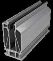 E line Heavy duty on-floor system Glass supporting bases & accessoires / Bases de support & accessoires Οι βάσεις στήριξης περιέχουν βίδες σύσφιξης και λάστιχα πίεσης και συμπεριλαμβάνονται και οι