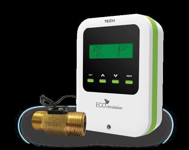 CS-11 REGULÁTOR PRE CIRKULAČNÉ ČERPADLO TÚV Napájanie Maximálny príkon Zaťaženie Poistka Prevádzkový tlak 230V / 50Hz < 3W 1A 1.6 A 1-8 barov Minimálny prietok 1 litr/min.