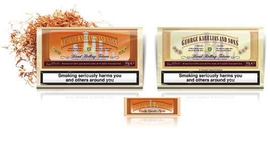 George Karelias and Sons Hand Rolling Tobacco Η κατηγορία του καπνού για στριφτά τσιγάρα αναπτύσσεται με αλματώδη βήματα τα τελευταία χρόνια.