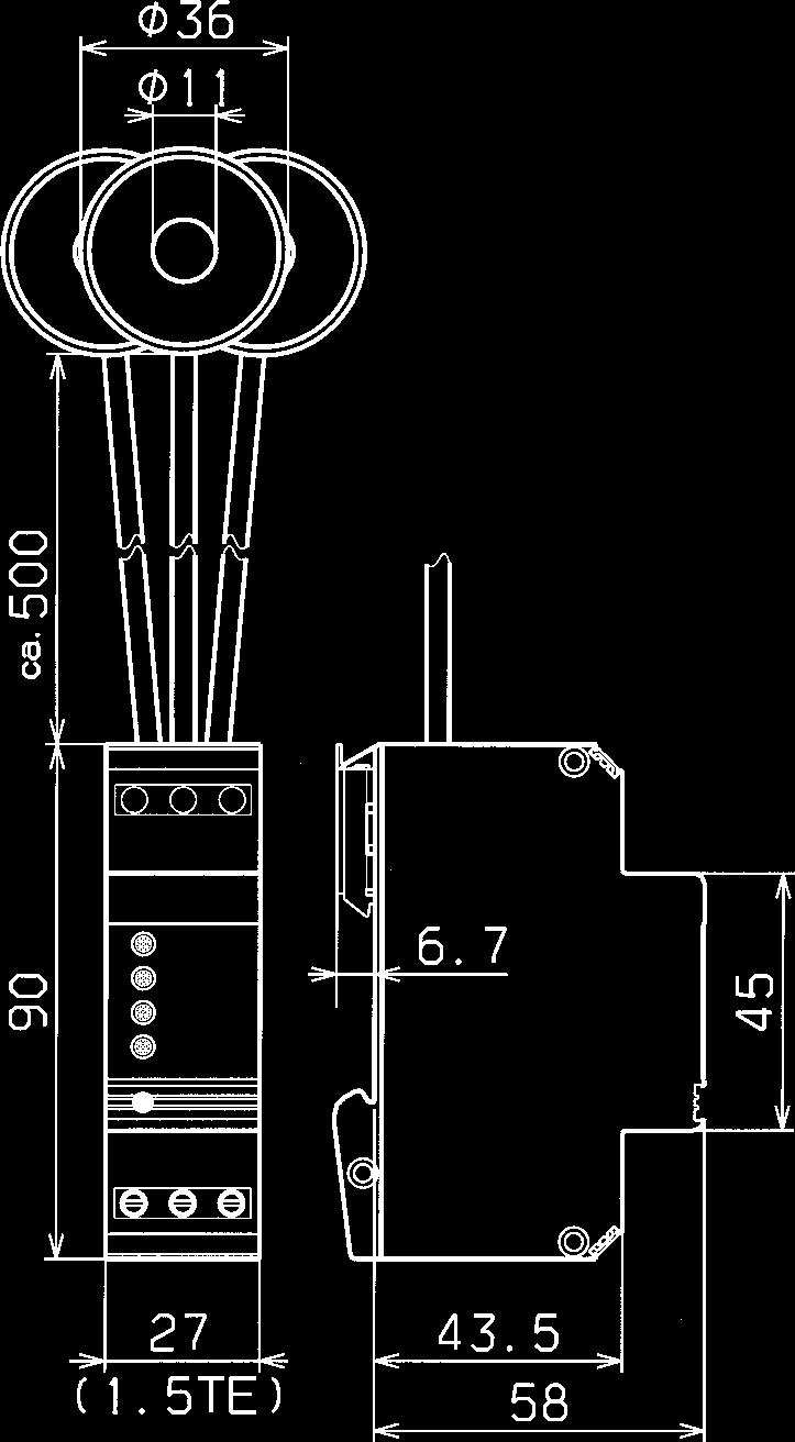 Meracie a testovacie prístroje DEHNisola DISO 3 Zariadenie na trvalú kontrolu zvodičov bleskových prúdov a prepätí.