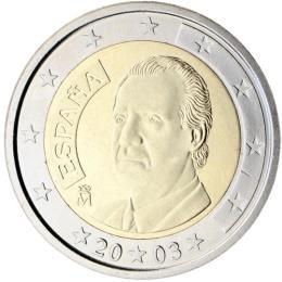 8. Ισπανία - Απεικονίζεται η προσωπογραφία του Βασιλέα Χουάν Κάρλος A'