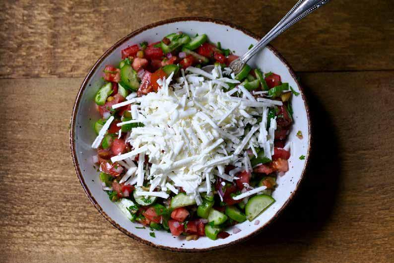 Photo: Marie-Ève (Craving Greens) shopska salad Bulgaria s most famous salad is exactly Shopska salad.