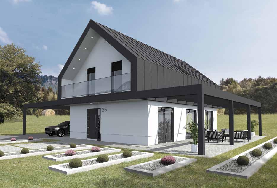 Hiša 133 Stanovanjska površina 132,86 m 2