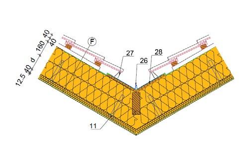 III. Skladba PROFI Skladba PROFI názov d [mm] λe [W/(m.K)] λd [W/(m.K)] Do výpočtu sme nezahrnuli prevetrávanú vzduchovú dutinu a strešnú krytinu.