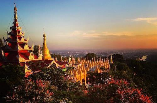 6η ΗΜΕΡΑ: ΜΠΑΓΚΑΝ - ΜΑΝΤΑΛΕΪ - ΠΓΙΝ ΟΟ ΛΓΟΥΙΝ Μεταφορά στο αεροδρόμιο και πτήση για Μανταλέι, το σπουδαιότερο πολιτιστικό κέντρο της χώρας και τελευταία βασιλική πρωτεύουσα της Βιρμανίας πριν από την