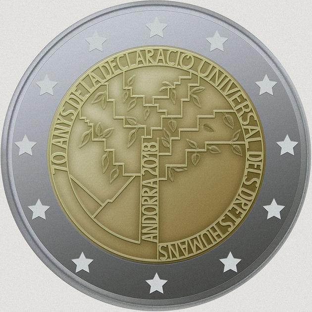 5.11.2018 EL Επίσημη Εφημερίδα της Ευρωπαϊκής Ένωσης C 398/17 Νέα εθνική όψη κερμάτων ευρώ που προορίζονται για κυκλοφορία (2018/C 398/13) Εθνική όψη του νέου αναμνηστικού κέρματος των 2 ευρώ έκδοσης