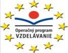 Ministerstvo školstva Slovenskej republiky Agentúra Ministerstva školstva SR pre štrukturálne fondy EÚ Ministerstvo zdravotníctva SR Prioritná os: Opatrenie: Prijímateľ: Názov projektu: 1 Reforma