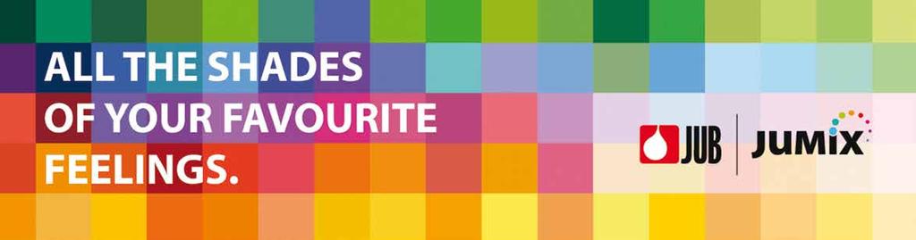 All the shades of your favorite feelings - nova barvna karta s 515 atraktivnimi odtenki Nova barvna karta ima pomenljivo ime, ki v prevodu pomeni:»vsi odtenki vaših najljubših občutkov«in nudi 515