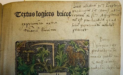 Preložil a komentoval Aristotelove Kategórie, O vyjadrovaní i niektoré jeho ďalšie spisy o logike. Boethius sám vypracoval Dve knihy o hypotetickom úsudku a Dve knihy o kategorickom úsudku.