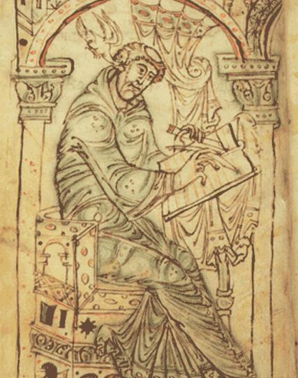 K tým, ktorí podstatne prispeli k základným postupom výpočtu veľkonočných sviatkov (Computus paschalis) patrí aj írsky benediktínsky mních Beda Venerabilis (asi 672/675 26. 5. 735).
