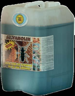 0,75 l 6, 99 KUPROFLUORIN EKSTRA S Osnovna zaščita za les.