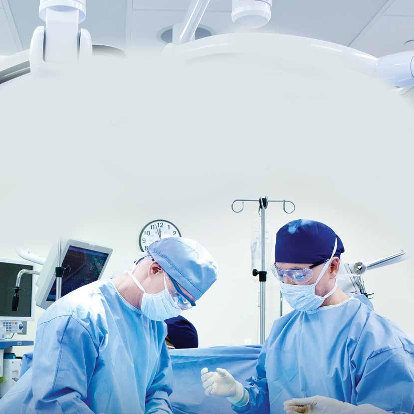 THE CONFIDENCE TO KNOW BLEEDING WILL STOP Intraoperative reliability