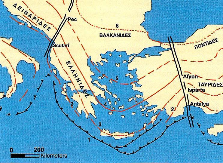 διαφορετικών ισοτοπικών και γεωτεκτονικών ζωνών, ήδη από τα μέσα του προηγούμενου αιώνα.