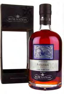 B.40%(6 X 70 CL) - ΠΑΝΑΜΑΣ 4701285Κ RUM NATION PANAMA 21 Y.O. DECANTER G.