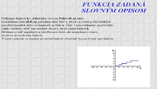 Kpitol 8 Reáln funkci jednej reálnej premennej doc RNDr Miroslv Ožvoldová, CSc Definíci 86 - Funkci určená eplicitne Elimináciou prmetr t z prmetrických rovníc (8) prejdeme k vjdreniu krivk v tvre