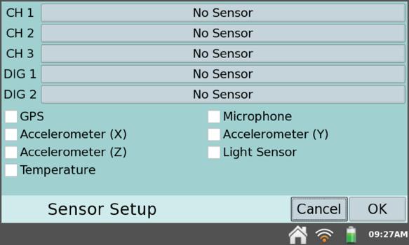 Dva digitálne porty určené pre detektory pohybu, fotobrány, počítadla kvapiek a iné senzory USB port určený pre USB senzory, USB kľúče a iné USB periférie Tri analógové porty určené pre 54